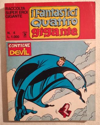 raccolte dei FANTASTICI QUATTRO GIGANTE corno
