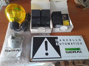 Ricambi automazione cancelli Serai