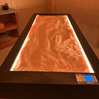 Lettino di sale/ sabbia per SPA e centro estetico