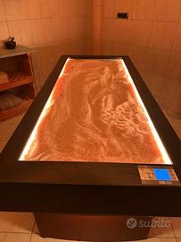 Lettino di sale/ sabbia per SPA e centro estetico