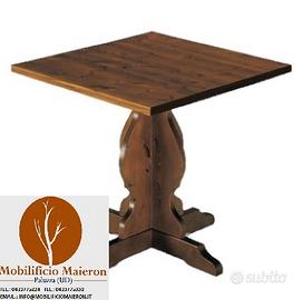 Tavolo Legno Arredamento Bar Ristorante cod809Q