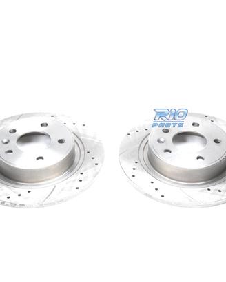 DISCHI FRENO FORATI E SCANALATI PER MERCEDES