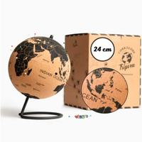 mappamondo - Globo terrestre in sughero viaggi