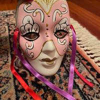 Maschera di carnevale di Venezia fatta a mano