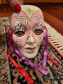 Maschera di carnevale di Venezia fatta a mano