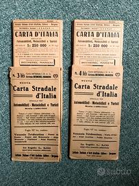 Carte Stradali a Vintage