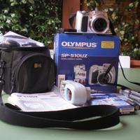 Olympus digitale SP- 510UZ con vari accessori