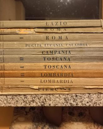 10 Volumi Touring Club Italiano anni 30-40