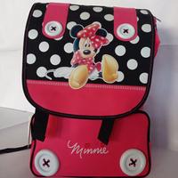 ZAINO SCUOLA MINNIE DECORAZ.BOTTONI