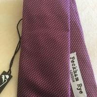 Cravatte seta PECKHAM RYE LONDON nuove