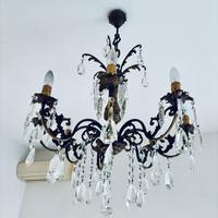 Lampadario gocce di cristallo