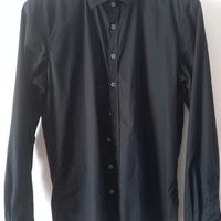 camicia uomo nera tg  xxl