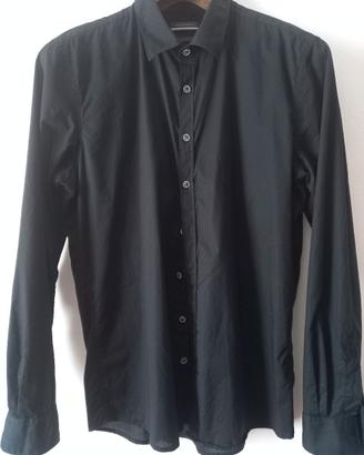 camicia uomo nera tg  xxl