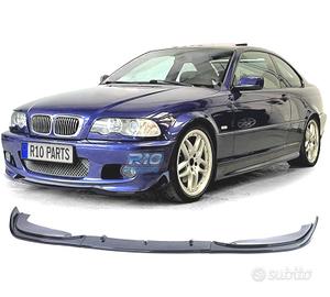 SPOILER LABBRO ANTERIORE BMW E46 COUPE LOOK M NERO