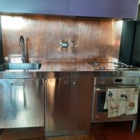 Cucina in acciaio inox Alpes