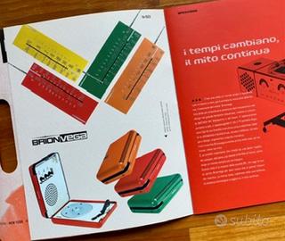 Brochure Brionvega TS 522 Cubo anno 2007