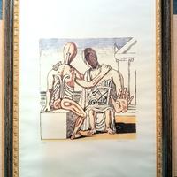 Litografia di GIORGIO DE CHIRICO 