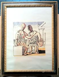 Litografia di GIORGIO DE CHIRICO 