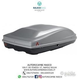 BOX BAULE PORTATUTTO SPARK 400 ECO COLORE SILVER M