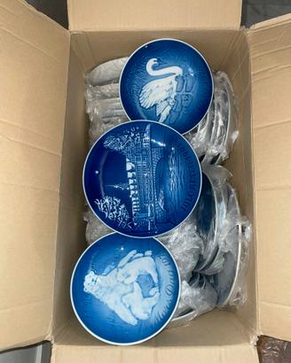 Piatti di Natale Royal Copenaghen dal 1964 al 2007