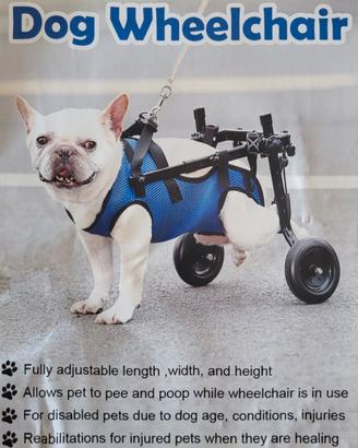 Carrellino ortopedico per cani taglia piccola