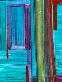 Dipinto quadro decorativo Abstract olio