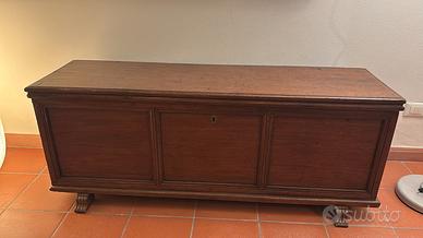 Cassapanca primi 800:lung.160 altezza 62 profon