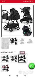 passeggino trio completo + base Isofix