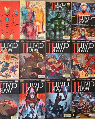 fumetti marvel Civil War II e Secret Empire