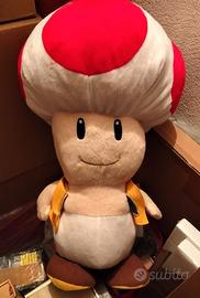 Peluche Toad fungo super Mario pupazzo