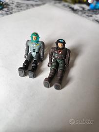 Lotto Mini Action Figures Starcom 1986 / Coleco
