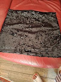 Gonna nera paiettata