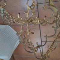 portariviste vintage in ottone 