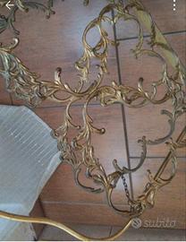 portariviste vintage in ottone 