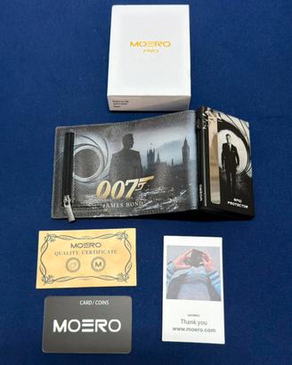Portacarte MOERO Edizione Unica - James Bond.