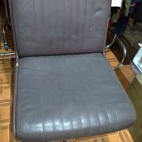 Sedia Pelle Vintage Girevole Regolabile Ufficio