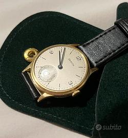 Stupendo Zenith Oro 18kt Cassa Calatrava