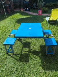tavolino da pic nic 
