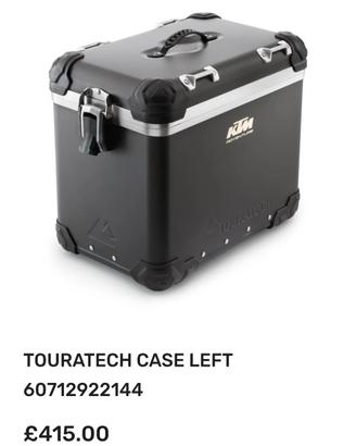 Borse Rigide KTM - Touratech 45 e 31 litri