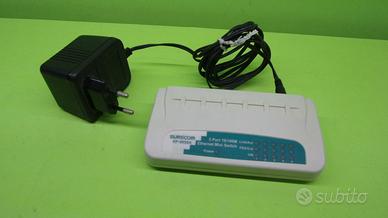 Switch LAN 5 porte 10/100 Mbit Surecom EP-805SX, u
