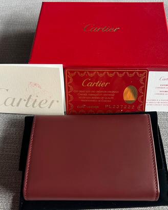 Porta Carte Cartier Must de Cartier Bordeaux
