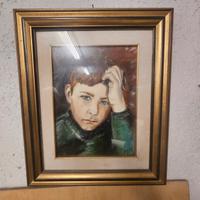 quadro ad olio anni 50