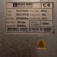 Raddrizzatore ac-dc Braga Moro SRDCV075-B 48vdc 