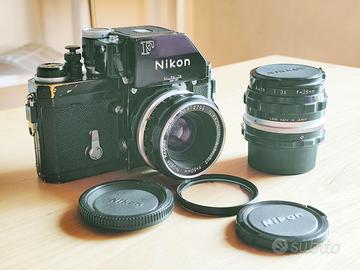 Nikon F Photomic Black + Nikon 50m f2 + 28mm f3.5