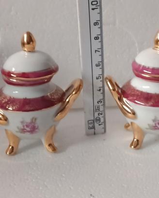 Miniature zuppiera porcellana 