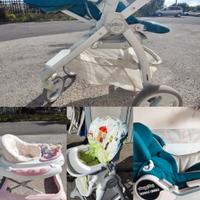  Trio Peg Perego, seggiolone Cam Girello Brevi 