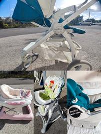 Trio Peg Perego, seggiolone Cam Girello Brevi 