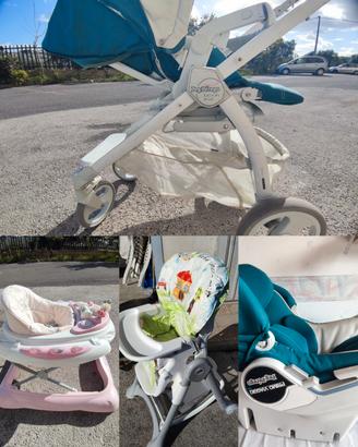  Trio Peg Perego, seggiolone Cam Girello Brevi 