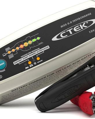 CTEK MXS 5.0 TEST & CHARGE Caricabatterie 12V 5A,