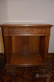 2 comodini legno